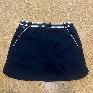 Lacoste Navy Tennis Skirt